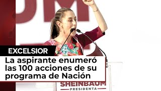 Sheinbaum arranca su campaña [upl. by Olram]