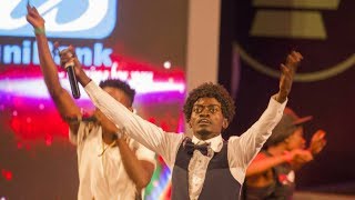 Lil Win performs Mama Boss Papa with Akrobeto  Ghana Meets Naija 17  Ghana Musiccom Video [upl. by Sahpec]