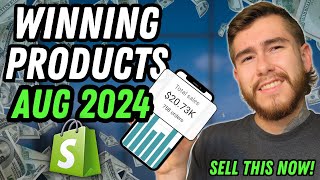 Top 5 Winning Products To Sell NOW August 2024  Shopify Dropshipping Trends [upl. by Soo]