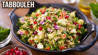 Tabbouleh Salad  How To Make Tabbouleh  Easy Salad Recipe  Herb Salad  Ruchi [upl. by Sayer]