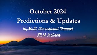 October 2024 Psychic Predictions and Energy Updates [upl. by Trefler]