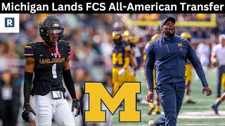 Aamir Hall Commits to Michigan  Michigan Football Transfer Portal Update [upl. by Ylrebmik]