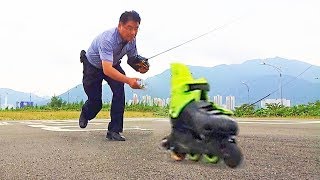 RC Inline Skate 무선조종 인라인 스케이트 [upl. by Nitaj]