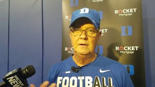 Dukes Cutcliffe on 2019 freshmen [upl. by Cindelyn761]