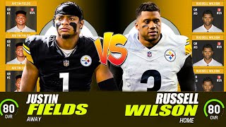 Team of JUSTIN FIELDS vs Team of RUSSELL WILSONS [upl. by Swayne157]