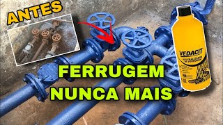 COMO COMBATER FERRUGEM COM CONVERTEDOR VEDACIT [upl. by Merc]