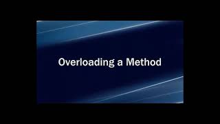 Overloading and Overriding Methods in OOP [upl. by Acinoev511]