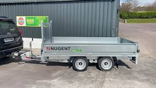 Nugent 8x5 Dropsides Trailer at Hartnett Trailers [upl. by Alliber966]