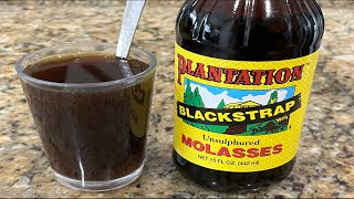 How To Use Unsulfured Black Strap Molasses Review  Unboxing BlackStrap Molasses For Health Benefits [upl. by Frierson171]