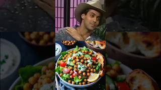 Salman khan favorite chana salad  tasty sprouts  healthy breakfast viralvideo shorts [upl. by Annahavas]