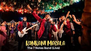 Konkani Masala by The 7 Notes Band Live at Goan Wedding  Stennett amp Rieda  the7notesband489 [upl. by Matty]