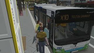 MAN Dedicated A21 Euro 3 on Berlin BRT Line X10  Hertzallee  Teltow Bahnhof [upl. by Percy449]