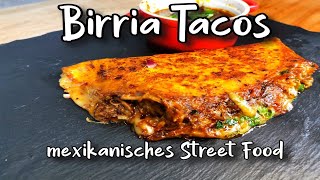 Birria Tacos Rezept auf deutsch  Street Food aus MexikoUSA [upl. by Kaczer]