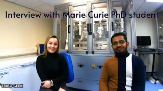 Interview with Marie Curie PhD student [upl. by Grimonia]