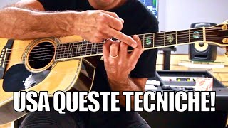 Trasforma la tua chitarra RITMICA in unORCHESTRA 5 tecniche [upl. by Ragen]