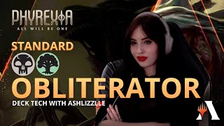 Golgari Obliterator Deck Tech with Ashlizzlle  Standard  MTGPhyrexia  MTG Arena [upl. by Luapnaej285]