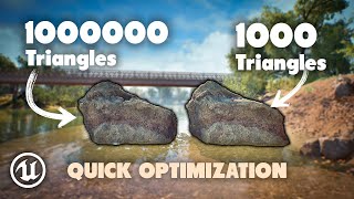 Geometry Optimization In a Few Clicks  Unreal Engine 5 [upl. by Atniuq]