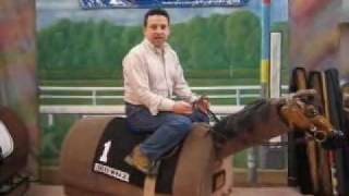 Jockey Lesson with Frankie Lovato quotBalance amp Positionquot For Race Riding [upl. by Ahsemed235]