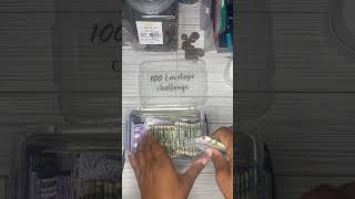 COMPLETING THE 100 ENVELOPE CHALLENGE money diy savingmoney investing [upl. by Aborn727]