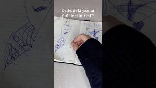 Defterde ki Yazılar Ütü İle Silinir Mi❓ shorts short fyp pratikbilgiler pratik [upl. by Acirehs]