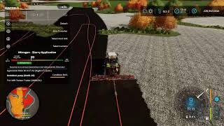 Messin Around with Slurry on Edgewater Saskatchewan FS22 Part 2 [upl. by Acirretal161]