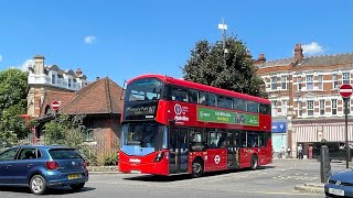 094 London’s Buses at Muswell Hill 19th July 2024 [upl. by Shiff786]