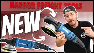 NEW AT HARBOR FREIGHT  HERCULES FORCED ROTATION DUAL ACTION POLISHER [upl. by Ydnar332]