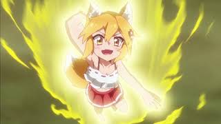 Meddlesome Kitsune Senkosan Scene Senko Super Saiyan [upl. by Abner]