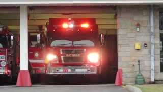 Katonah FD Car 2212  Engine 115  Tanker 6 Responding [upl. by Aivull550]