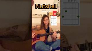 Easy Guitar Nutshell Tutorial 🎸 guitartutorial shorts aliceinchains [upl. by Elodea72]