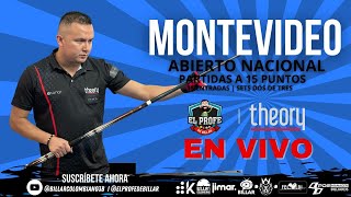 BILLAR EN VIVO  Abierto Nacional Club Montevideo  Bogotá 2024  Dia 2 [upl. by Hesper450]