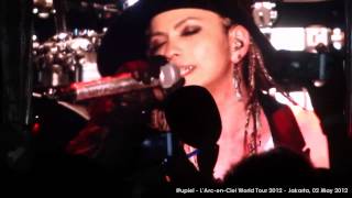 HD LArcenCiel  Hitomi no Juunin Live In Jakarta [upl. by Hersch]