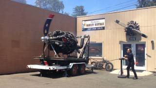 Cold Warera bomber plane engine roars back to life [upl. by Esinehs]