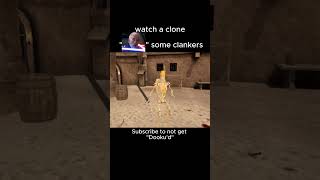 Watch a clone quotdookuquot some clankers starwars bladeandsorcerymods starwarsvr [upl. by Snej962]