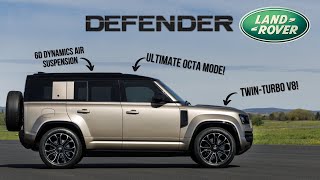 2025 Land Rover Defender OCTA  First Look Interior amp Exterior Features Price Power amp Performance [upl. by Anirpas874]