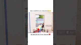 Koi Camper Nhi Bolega😜😁 ytshorts shortvideo shorts gaming pubgmobile [upl. by Atnod753]