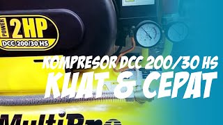 REVIEW MESIN KOMPRESOR PENGISIAN CEPAT MULTIPRO DCC 20030 HS [upl. by Einnob322]