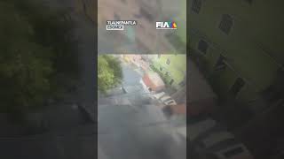 🚗💥 IMPRESIONANTE CHOQUE  Dos vehículos chocan en Tlalnepantla de Baz Edomex [upl. by Eniladam]