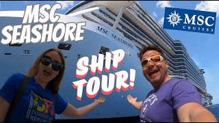 MSC Seashore Ultimate Ship Tour and Honest Review MSC Cruises USA Port Canaveral Orlando Florida [upl. by Heinrick]