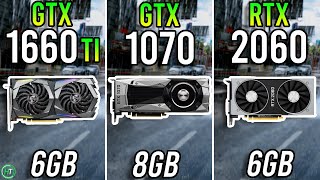 GTX 1660 Ti vs GTX 1070 vs RTX 2060  Tested in 2023 [upl. by Barbe468]