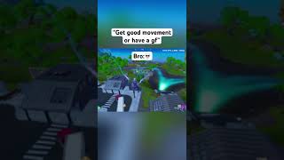 Bro has the BEST movement 💀🙏 fortnite fortnitefunny fortniteclips [upl. by Flip]