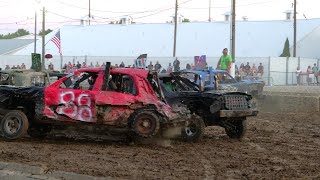 2024 Ashland County Fair Demolition Derby [upl. by Orville704]