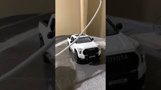 Toyota car washing  mini pump  car wash  toy car wash  remote control car [upl. by Igor955]