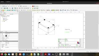 FreeCAD Tutorial Pt 51  Assembly drawing [upl. by Aeriell624]