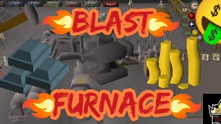 OSRS  Mobile Money Maker  Blast Furnace [upl. by Leciram344]