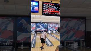 DOUBLE WOOD 🤞🏾🎳 sports bowling fypシ゚ [upl. by Llerrad]