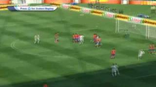 2010 FIFA World Cup  Spain vs Switzerland  Part 2 [upl. by Ahsenre298]