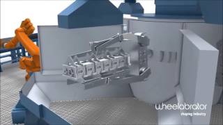 Wheelabrator DS5 Manipulator Shot Blast System [upl. by Aer]