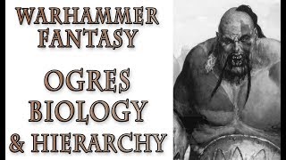 Warhammer Fantasy Lore  The Ogres Biology and Hierarchy [upl. by Yrrep]