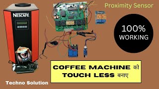 Nescafe Coffee Machine Ko Touchless Banaye [upl. by Nolyk471]